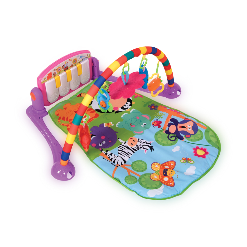 

Коврик развивающий Lorelli PIANO GYM pink