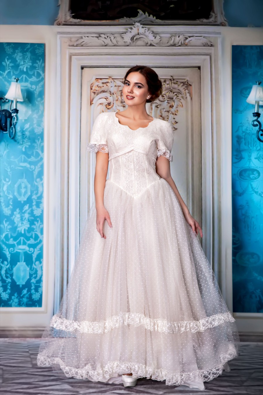 

Свадебное платье Ginza Collection 44(M) Шампань