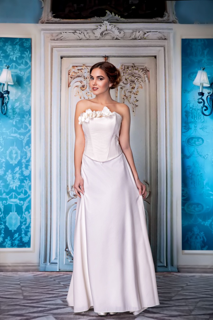 

Свадебное платье Ginza Collection 44(M) Шампань