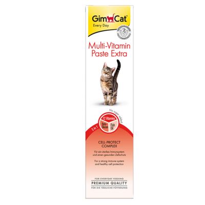 

Мультивитаминная паста для кошек Multi-Vitamin-Extra 200 г GimCat BGL-GP-163