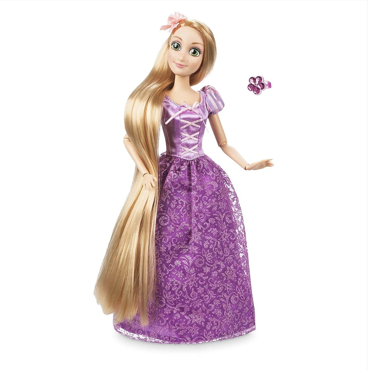 

Игрушка для девочек, Кукла Disney "Рапунцель" и кольцо Рапунцель (Tangled)