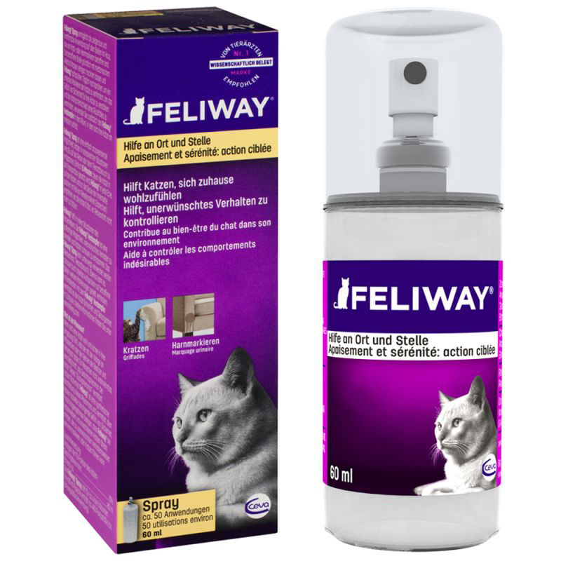 

"FELIWAY" Феромон для кошек "Феливей", модулятор поведения, спрей 60 мл Ceva BGL-FR-09