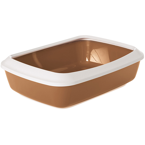 

Лоток туалет с бортиком для котов Savic Iriz Nordic Litter Tray Light brown 50 х 37 х 13 см Savik BGL-SA-113