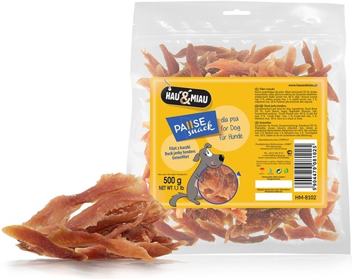 

Лакомства для собак сушенное филе утиное Hau&Mia PAUSE snack 500 г Hau&Miau BGL-LO-122