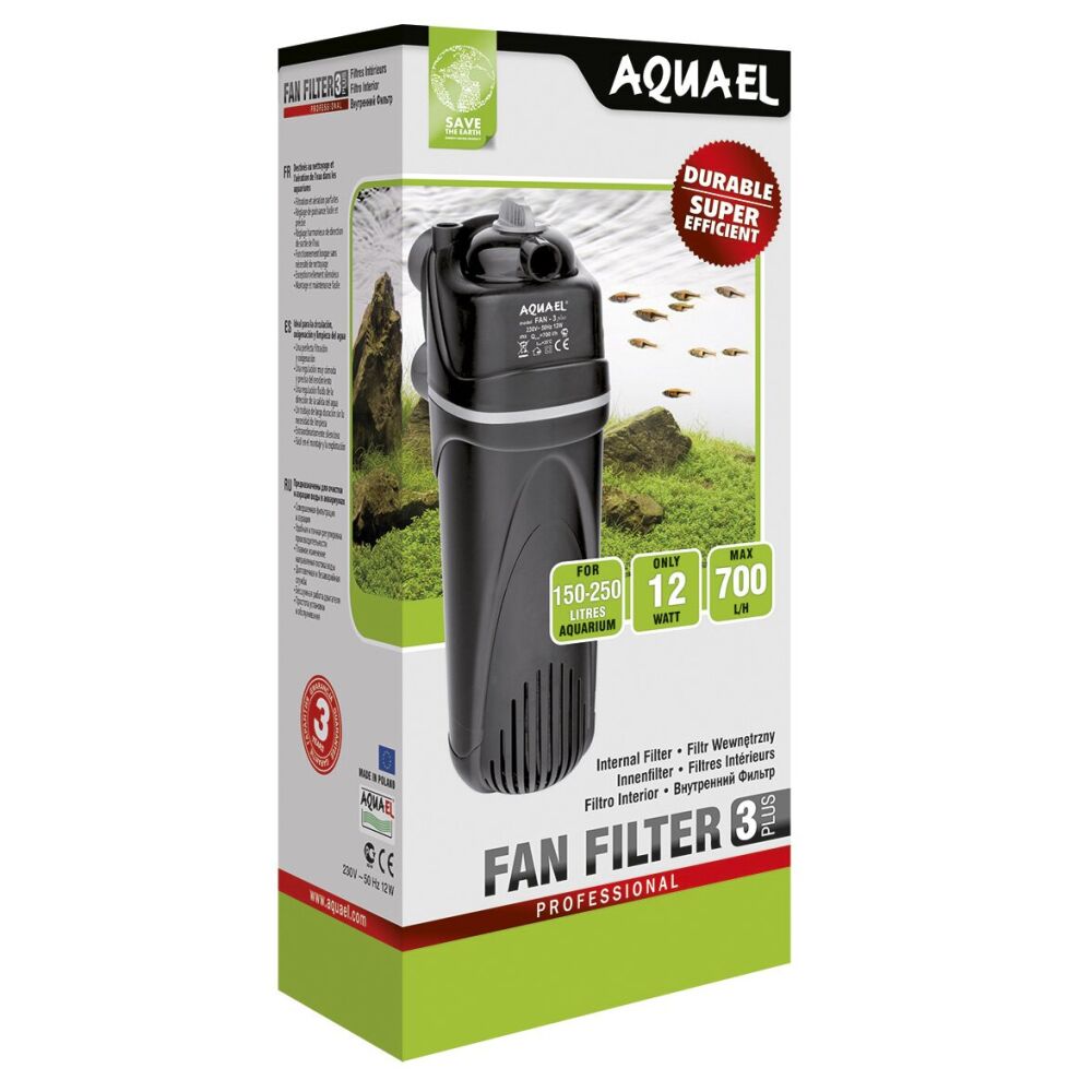 

Внутренний фильтр для аквариума AQUA EL FAN 3 Plus AQUAEL 12 Вт Aquael BGL-AE-117