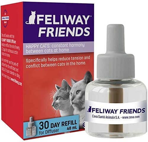 

Сменный блок - модулятор поведения для нескольких кошек FELIWAY FRIENDS флакон 48 мл FELIWAY Ceva BGL-FR-30