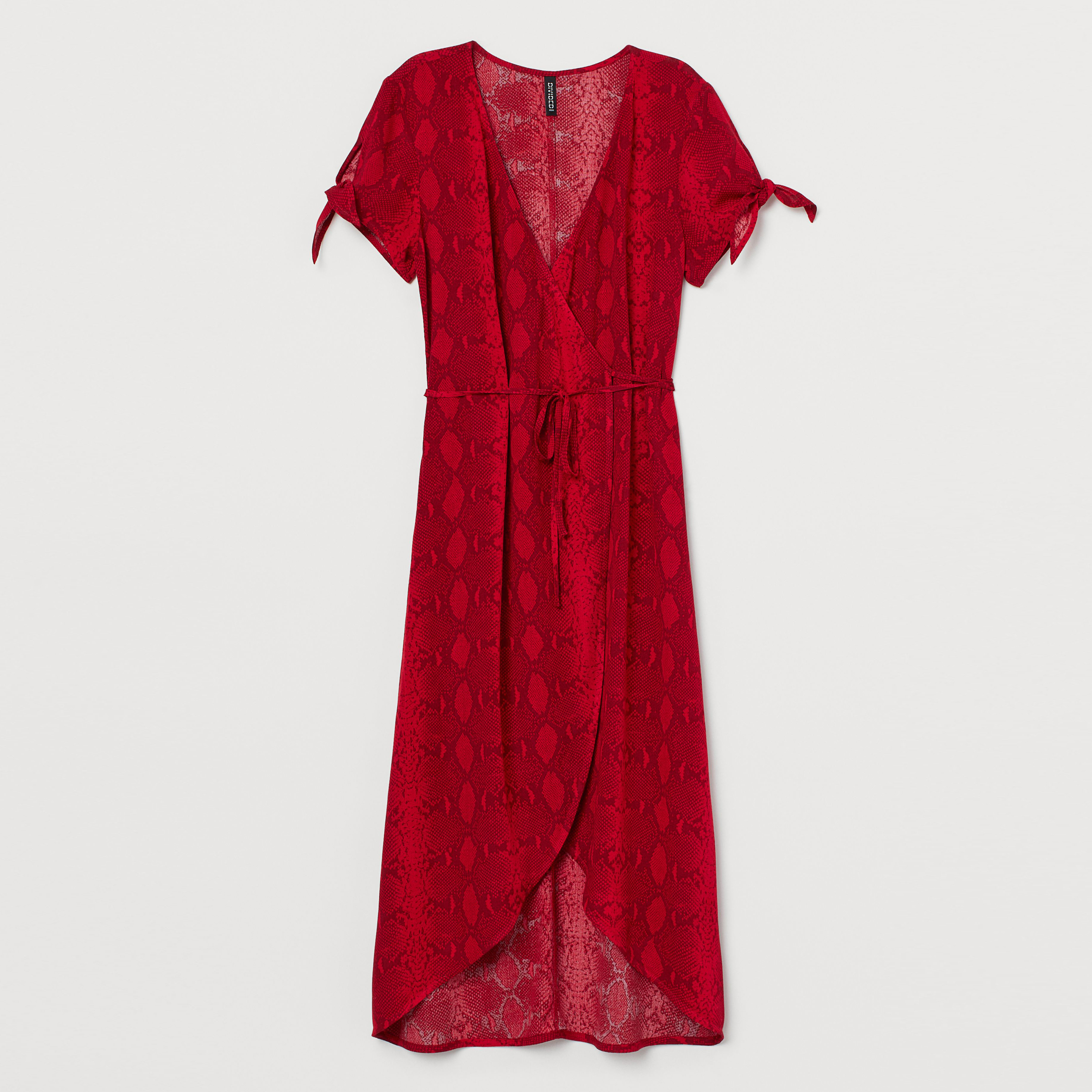 

Платье H&M 03-0714828-007  Красное, Платье H&M 03-0714828-007 46 Красное