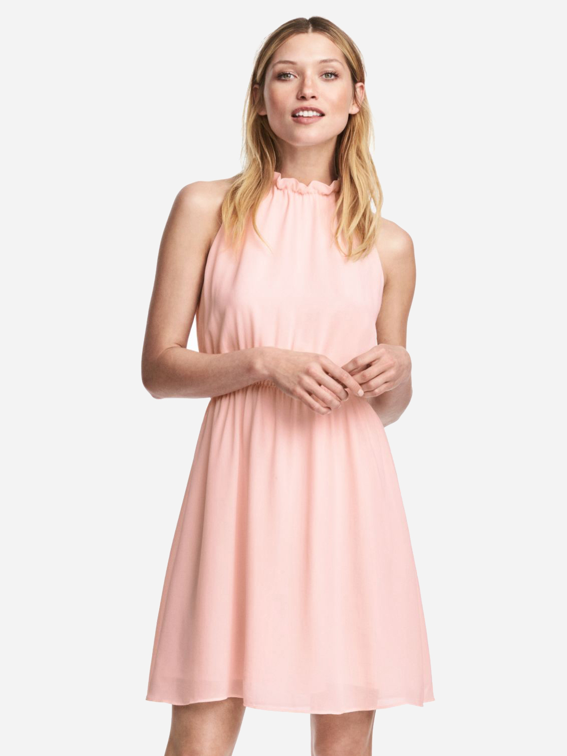

Платье H&M 0484963-5  Розовое, Платье H&M 0484963-5 36 Розовое