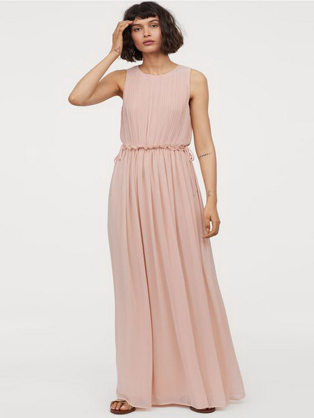 

Платье H&M 0617245-7  Пудра, Платье H&M 0617245-7 40 Пудра