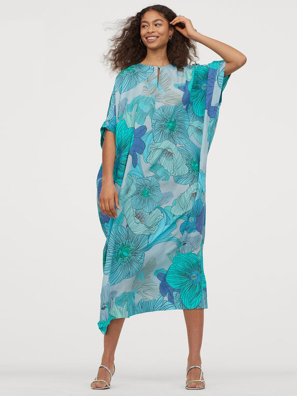 

Платье H&M 09-0859746-001  Голубое, Платье H&M 09-0859746-001 L Голубое