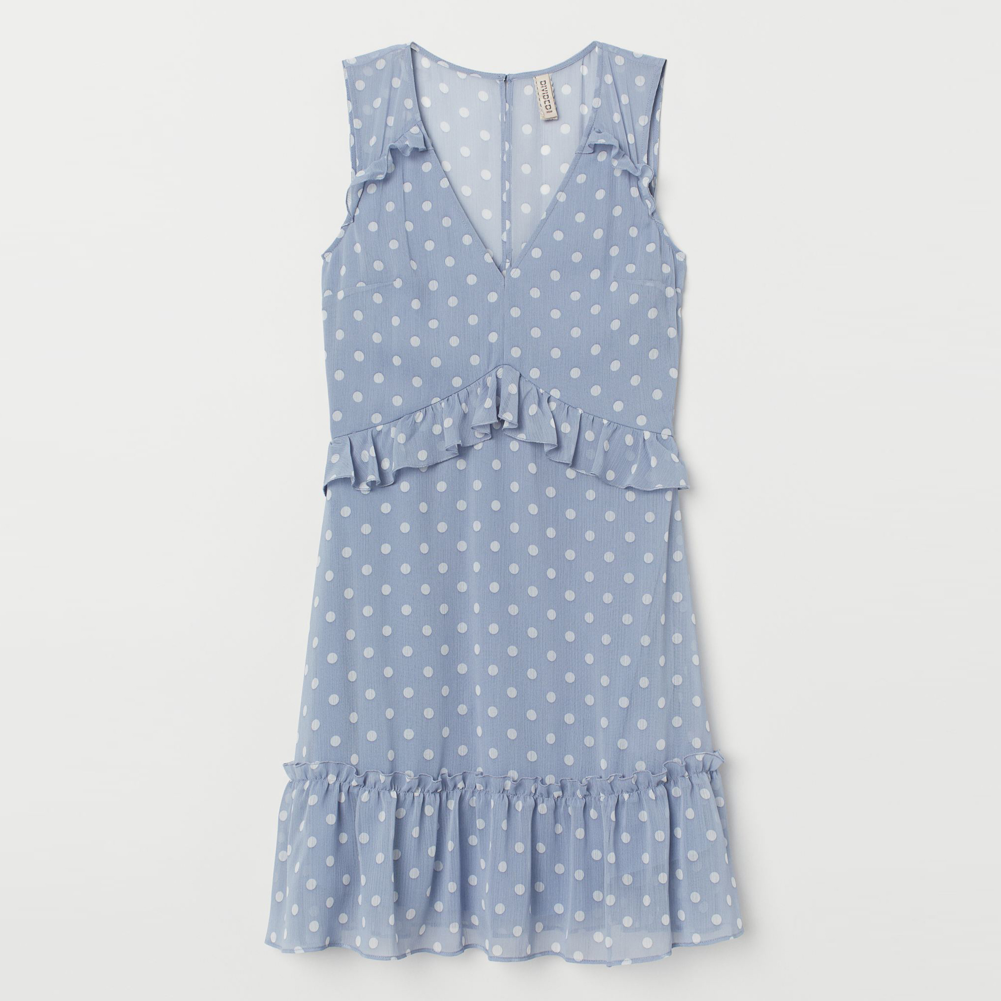 

Платье H&M 11-0738243-001  Голубое, Платье H&M 11-0738243-001 34 Голубое
