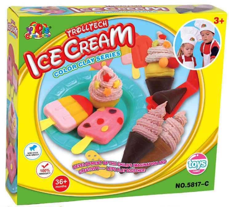 

Набор пластилина для лепки Alento Playdough Ice Cream (DOHIceCream)