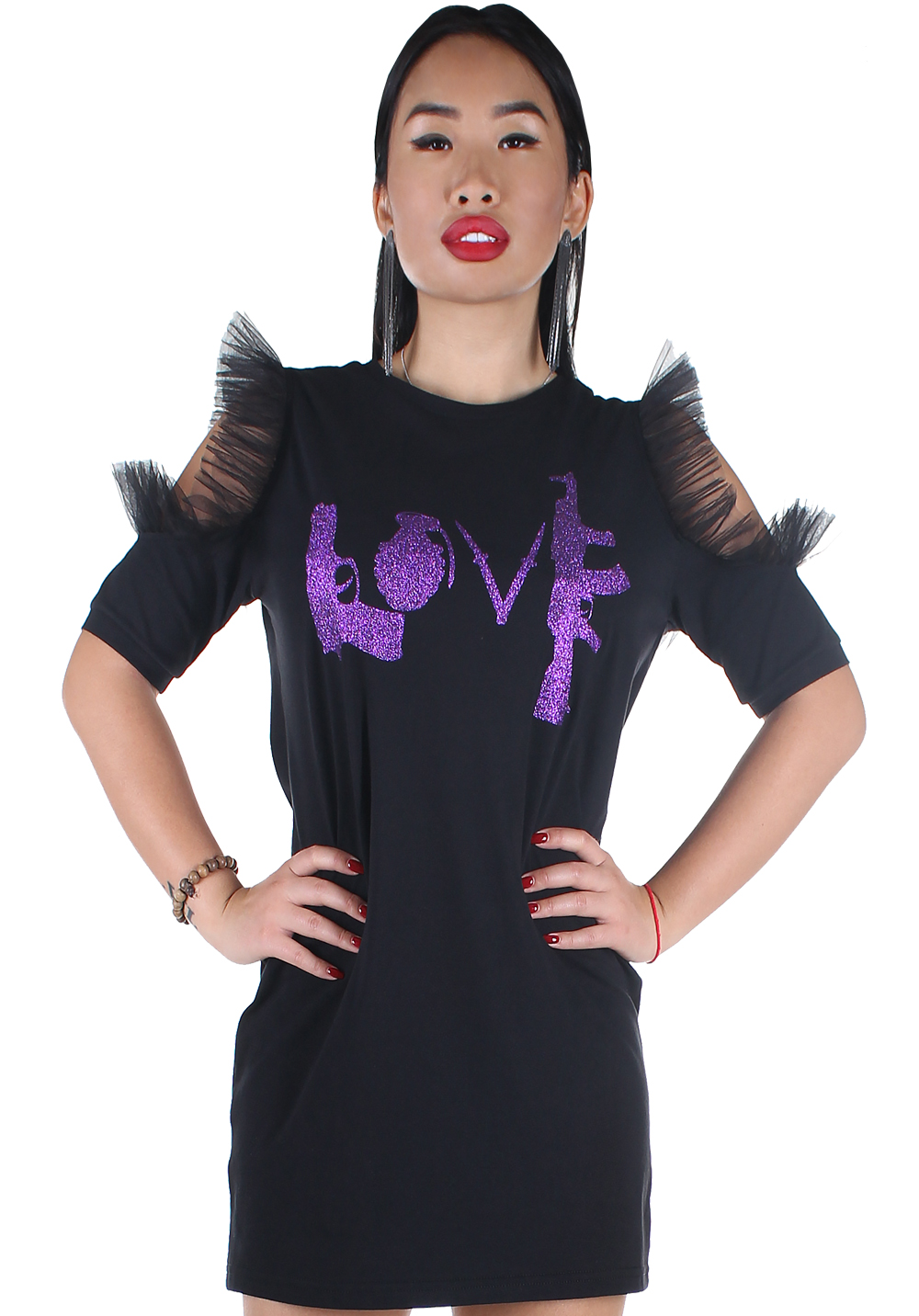 

Плаття жіноче Krutyakov LOVE GUNS  чорний 1719315, Плаття жіноче Krutyakov LOVE GUNS M чорний 1719315