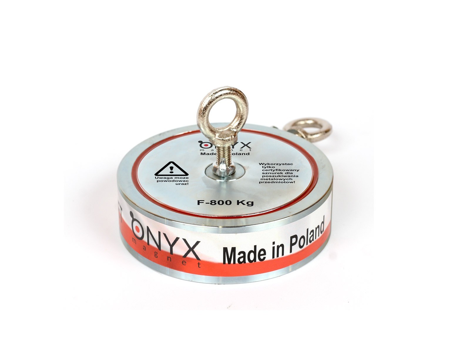 

Поисковый неодимовый магнит двухсторонний ONYX-MAGNET F 600x2 (сила 800 кг) N52