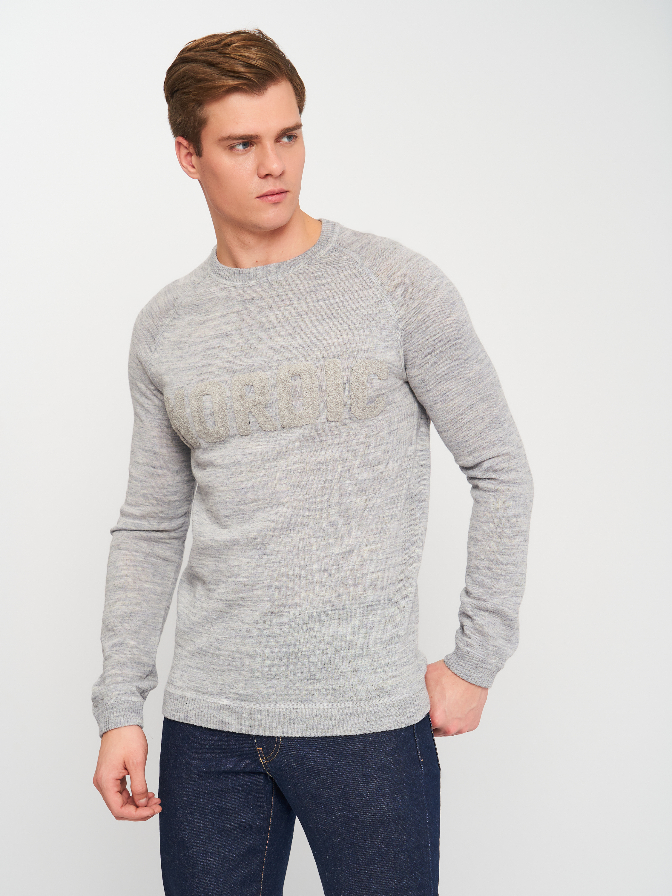 

Джемпер Minimum XAZ125173TCKN  Серый с принтом, Джемпер Minimum XAZ125173TCKN L Серый с принтом