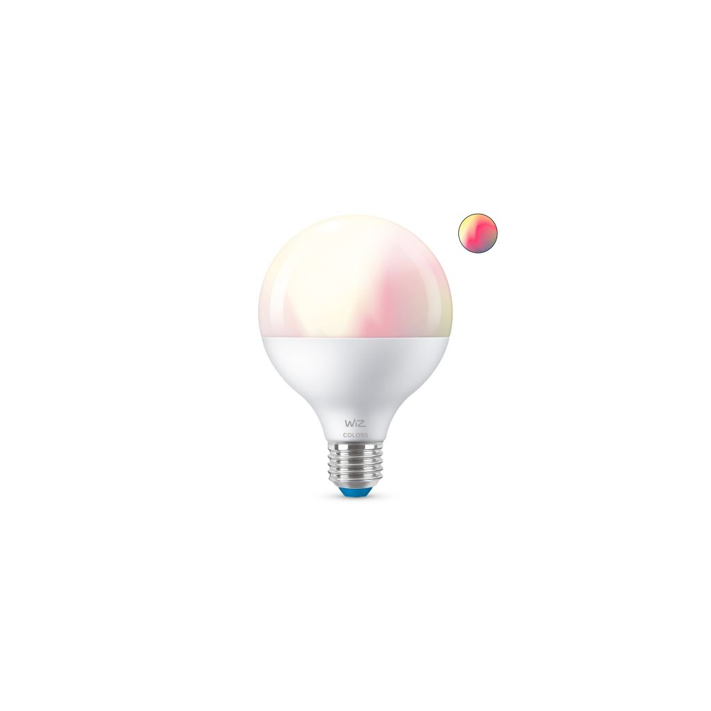 

Умная лампочка WiZ E27 11W(75W 1055Lm) G95 2200-6500 RGB Wi-Fi