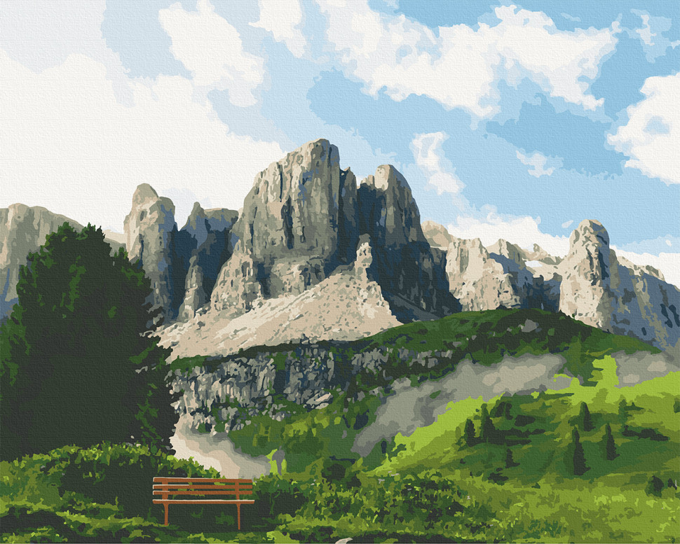 

Картина по номерам Art Craft Доломитовые Альпы 40 x 50 см без коробки (23060126)