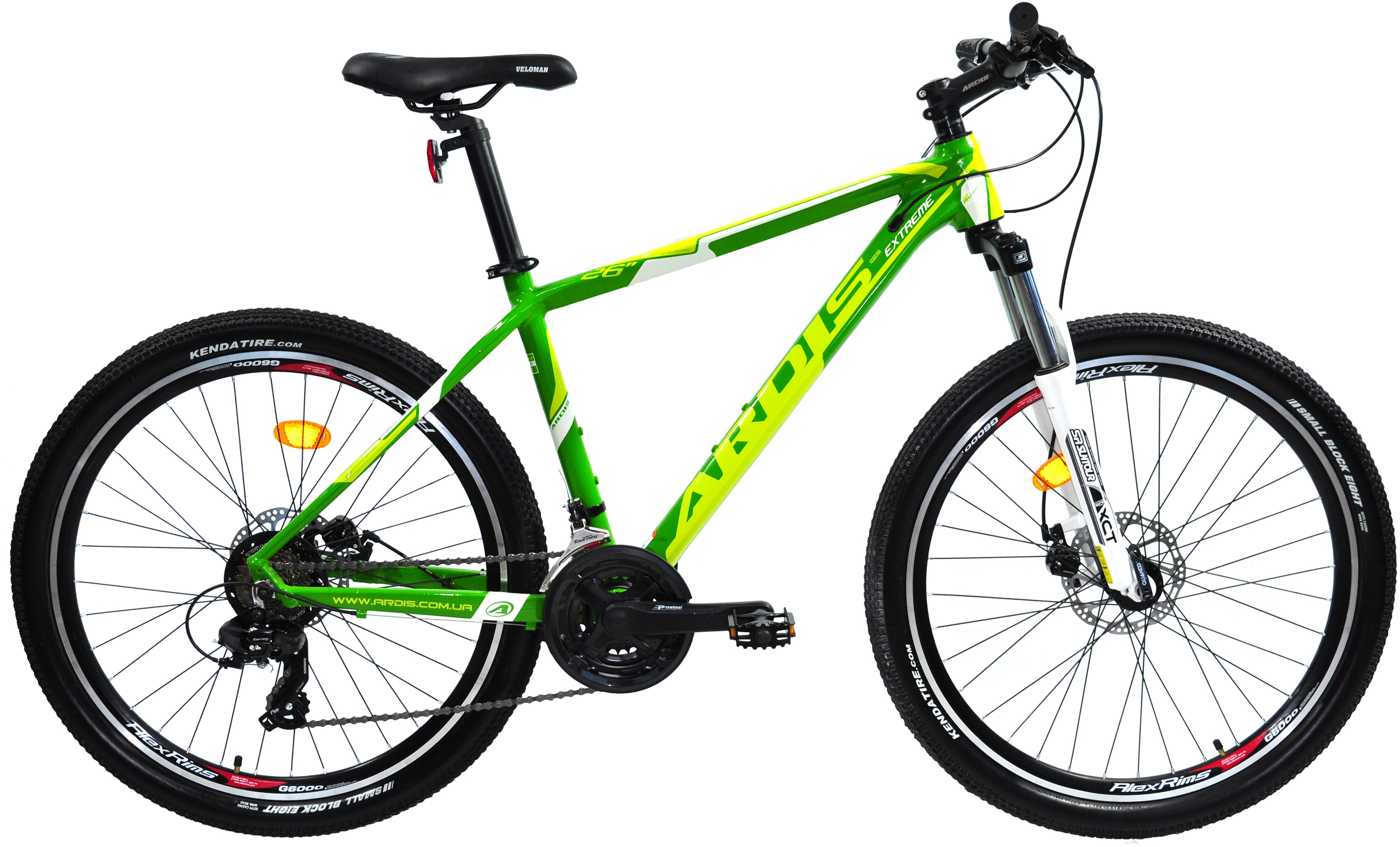 

Велосипед Ardis Extreme FW 26" 17.5" 2021 Зеленый (02413-З)