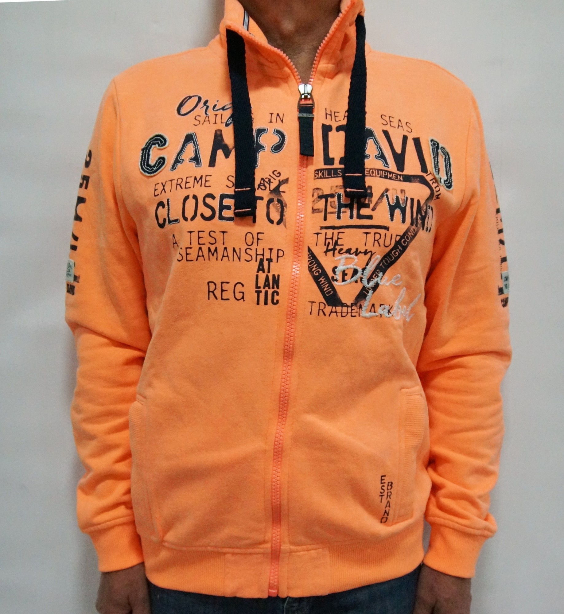 

Толстовка CAMP DAVID CCB-1706-3527 XXXL оранжевый 1809/5
