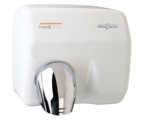 

Сушарка Mediclinics для рук SANIFLOW білого кольору