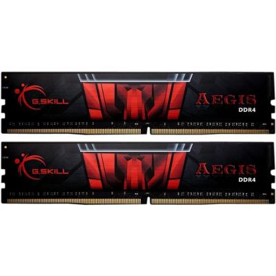 

Модуль памяти для компьютера DDR4 32GB (2x16GB) 3000 MHz Aegis G.Skill (F4-3000C16D-32GISB). 52872