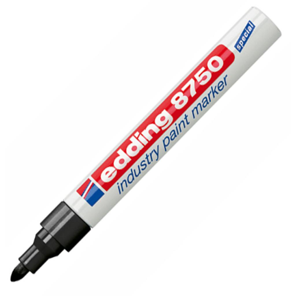 

Маркер Edding Industry Paint e-8750 2-4 мм(for dusty surfaces) black (8750/01). 51712