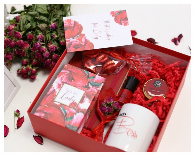 

Подарочный набор Lady in red FO. 52085