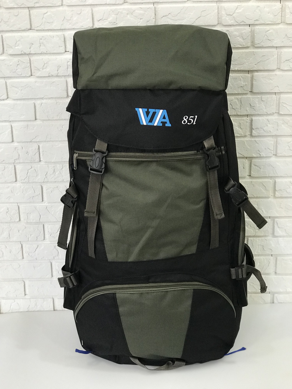 

Рюкзак туристический VA T-04-8 85л, олива MHz. 53634