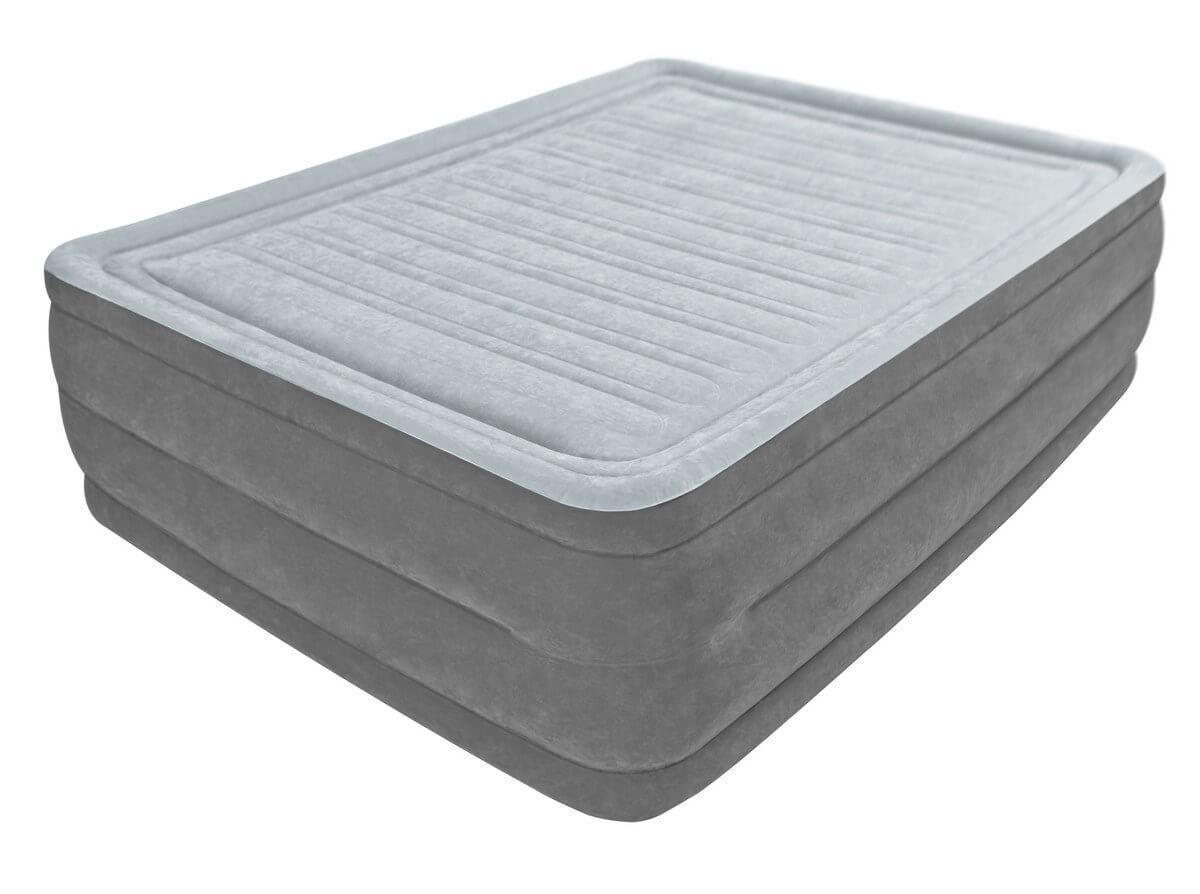 

Надувная кровать велюр с насосом 220V Intex 64418. 53071