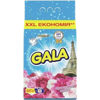 

Стиральный порошок Gala Автомат Французский аромат 6 кг . 52874