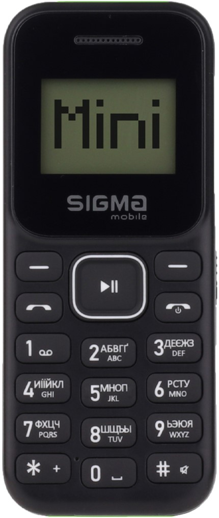 

Мобильный телефон Sigma mobile X-style 14 Mini Black-Green