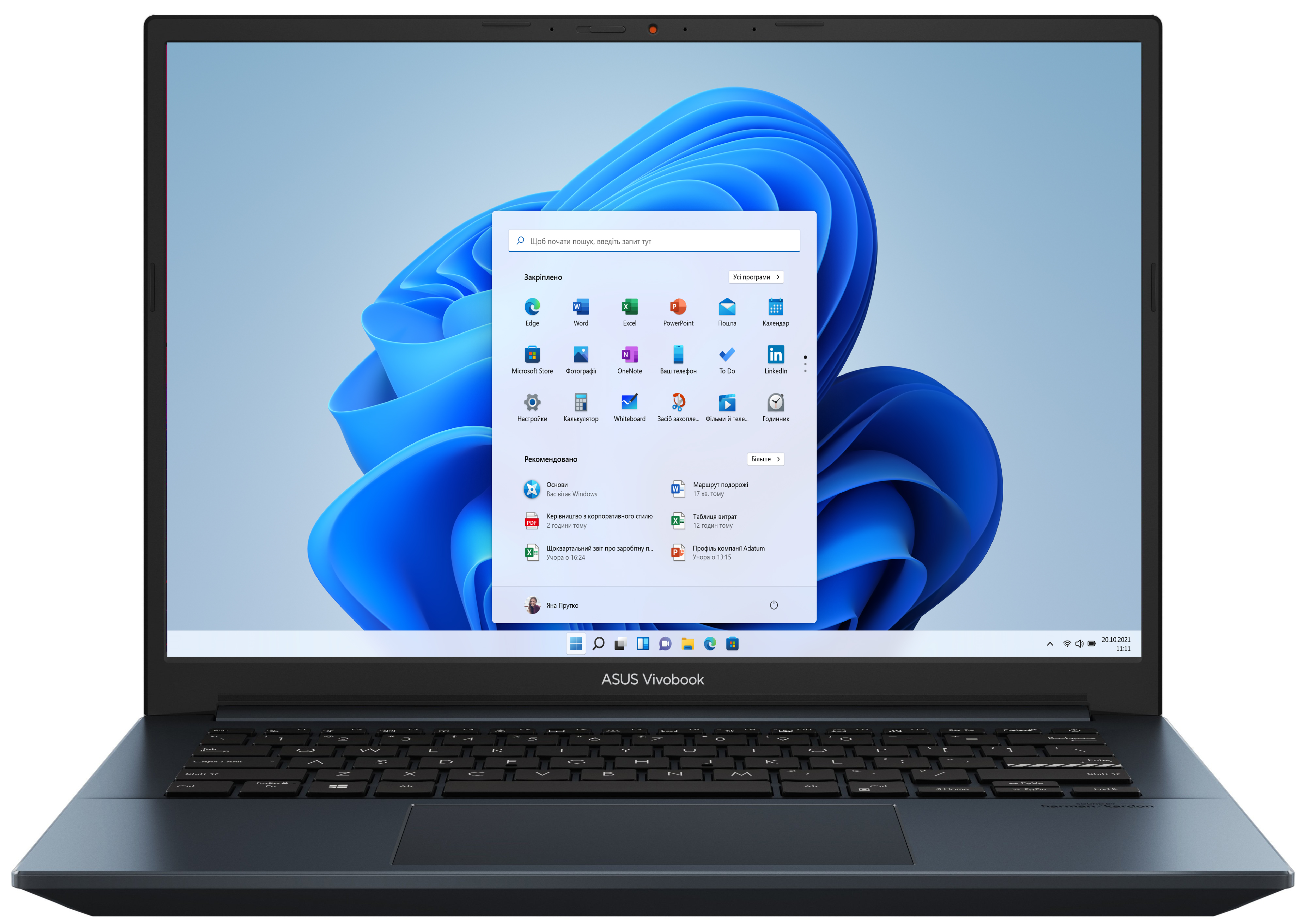 

Ноутбук ASUS Vivobook Pro 14 OLED K3400PH-KM120W (90NB0UX2-M02610) Quiet Blue