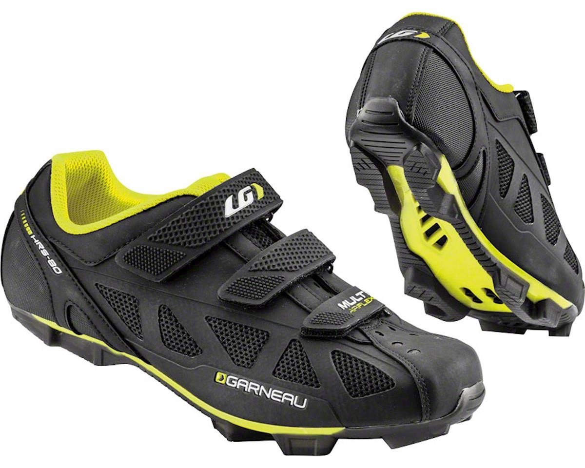 

Велотуфли мужские контактные Louis Garneau MULTI AIR FLEX черно-зеленые EU 45