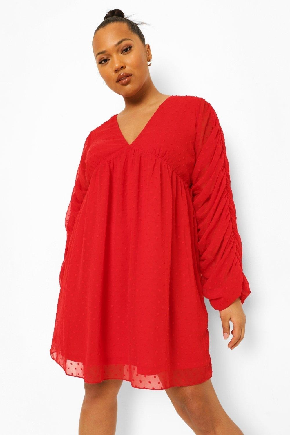 

Платье Boohoo  красный 520321500080, Платье Boohoo 48 красный 520321500080