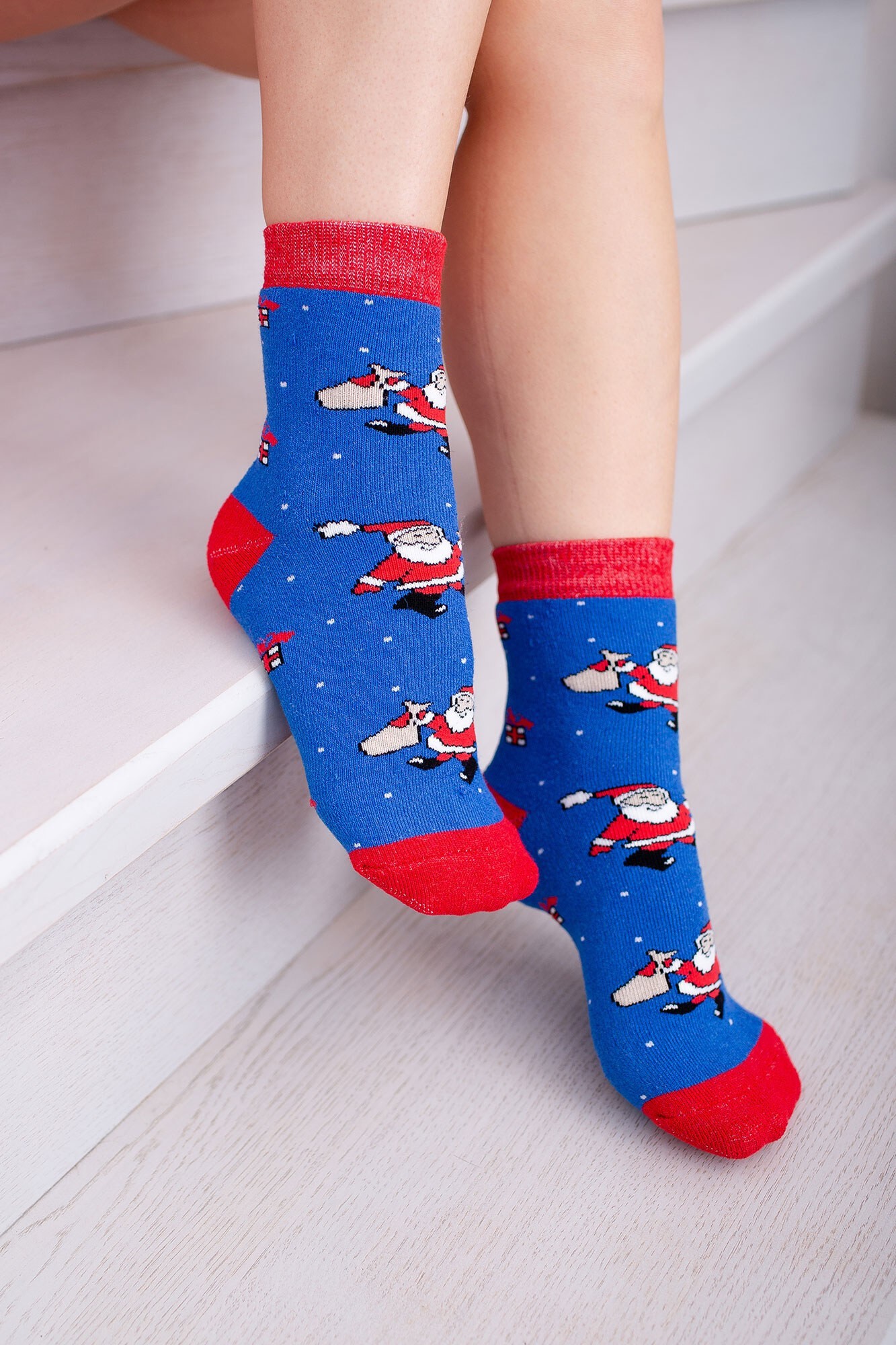 

Шкарпетки Without Santa Woman  Blue, Шкарпетки Without Santa Woman 36-40 Blue