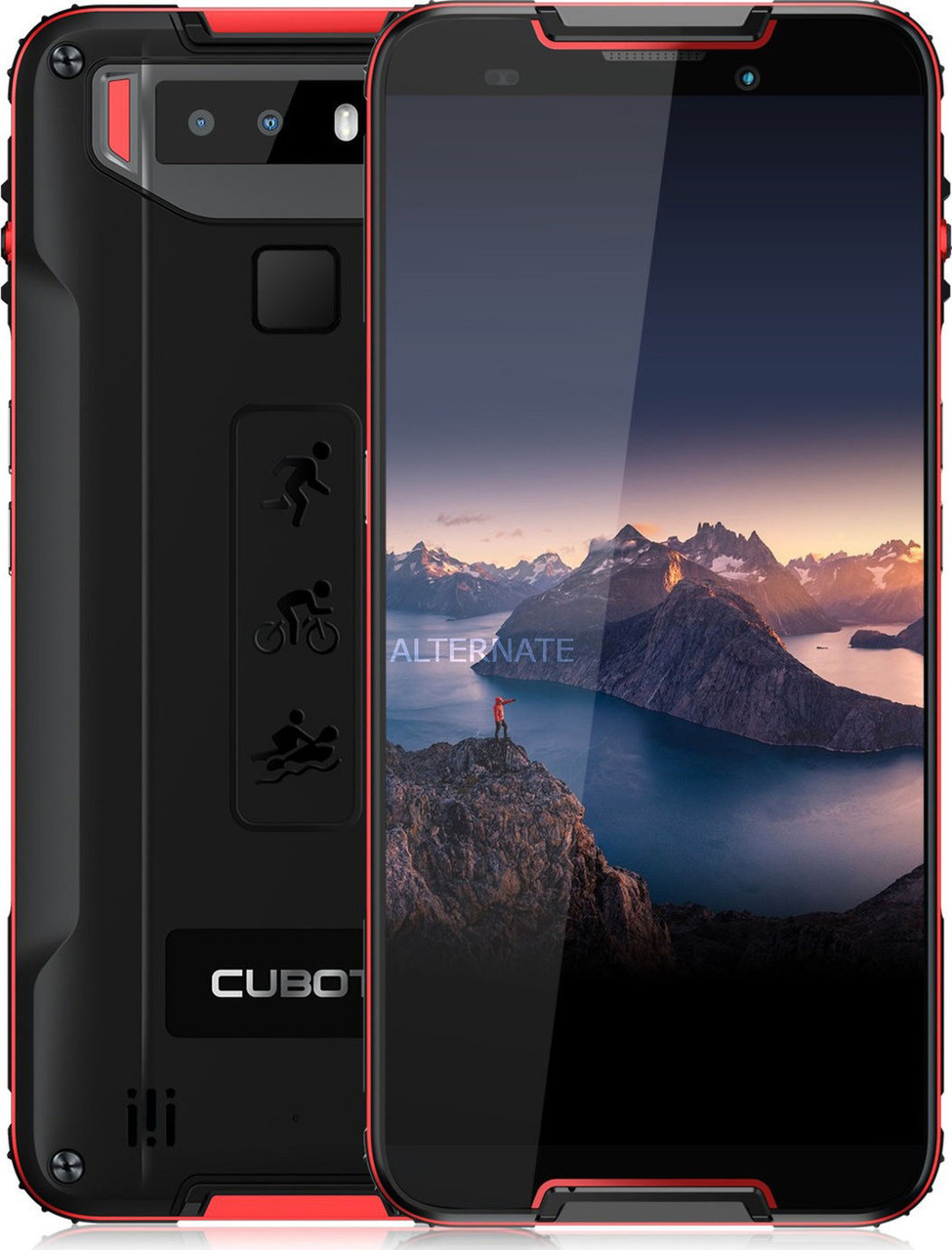 

Смартфон Cubot Quest red