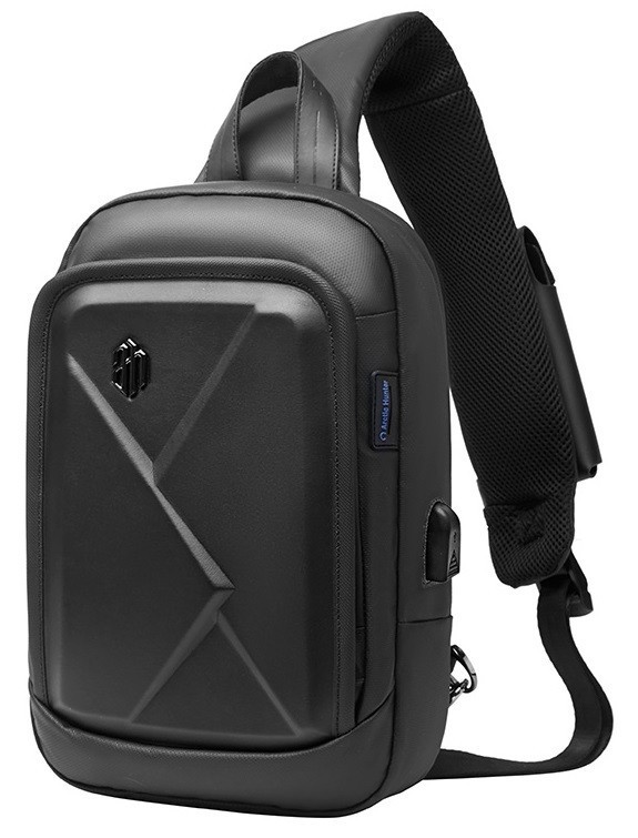 

Стильный однолямочный рюкзак Arctic Hunter XB00080 33*22*8 черный