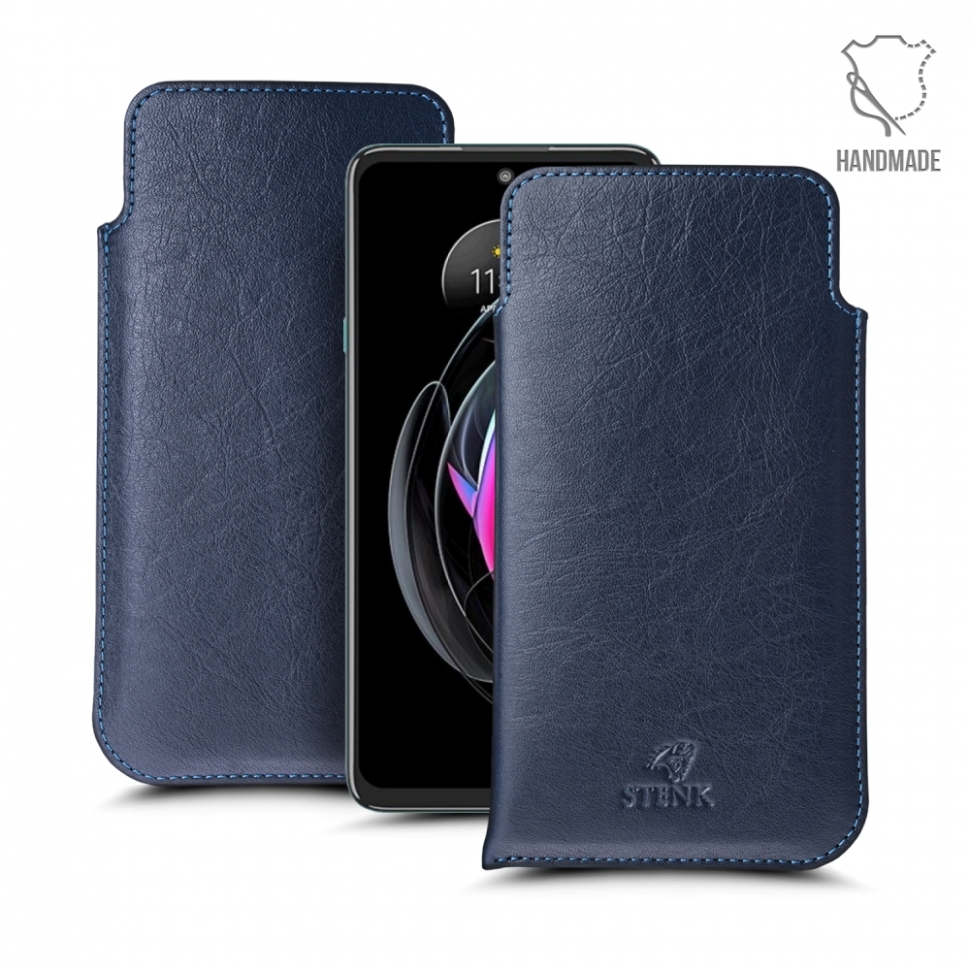 

Футляр Stenk Elegance для Motorola Edge 20 lite Синий
