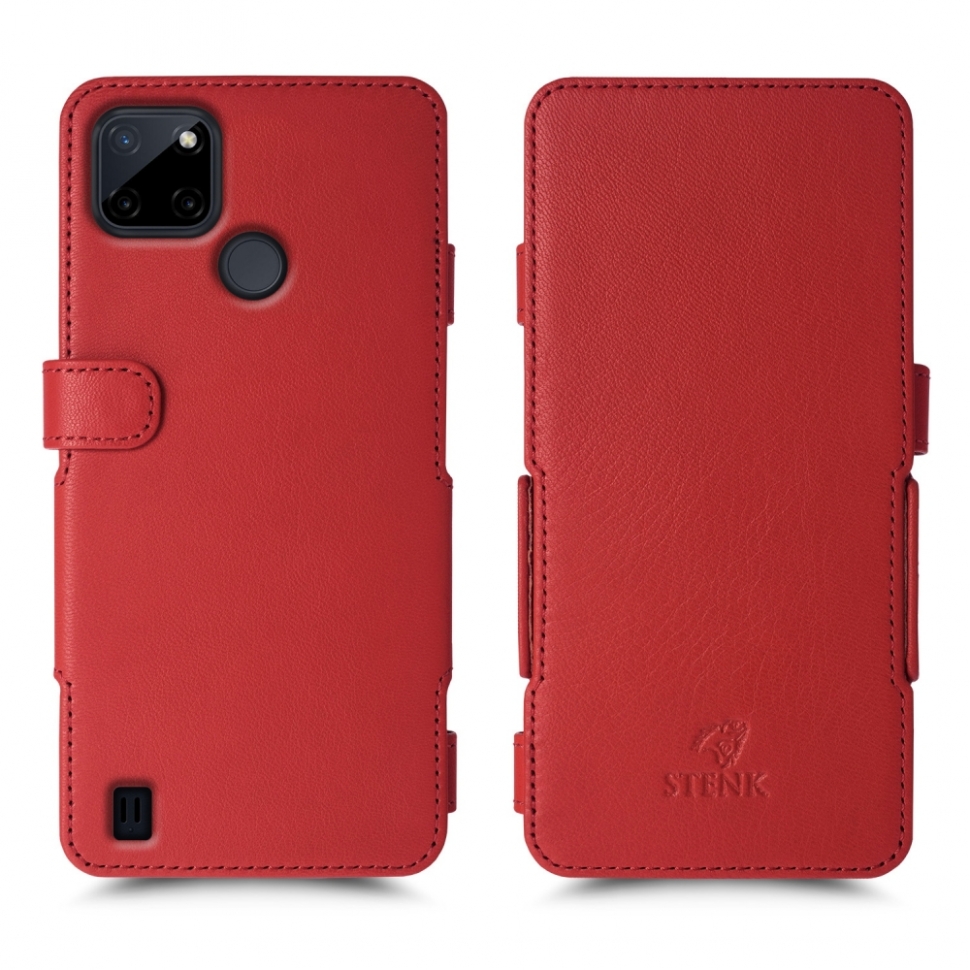 

Чехол книжка Stenk Prime для Realme C21Y Красный