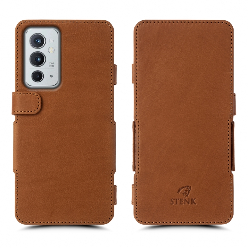 

Чехол книжка Stenk Prime для OnePlus 9RT Camel