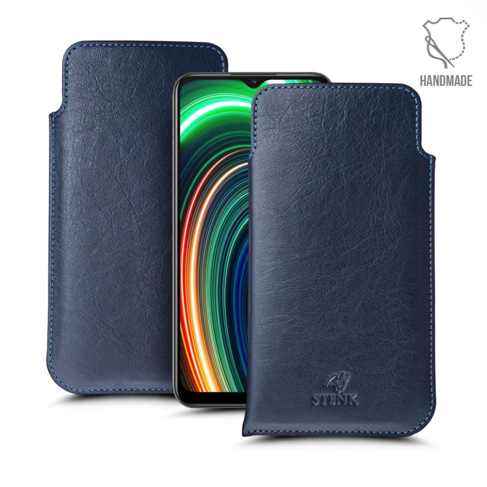 

Футляр Stenk Elegance для Realme C25Y Синий