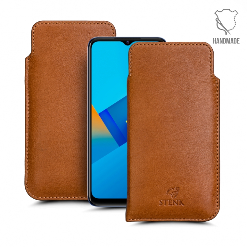 

Футляр Stenk Elegance для Vivo Y21 Camel