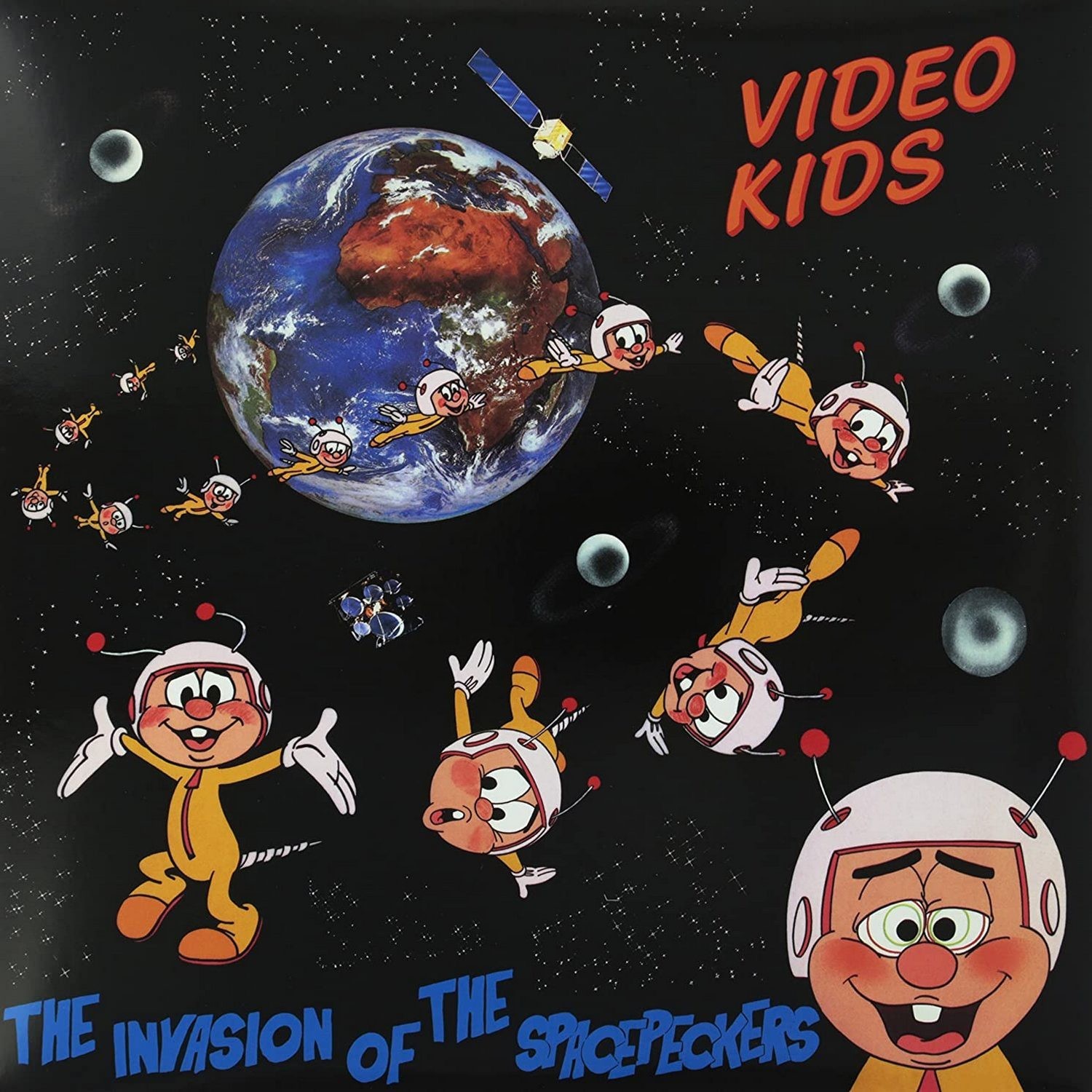 

Виниловая пластинка Video Kids - Invasion Of The Spacepeckers 1984/2014 (mir 100713, Clear Vinyl) Mirumir/EU Mint (art.235369)
