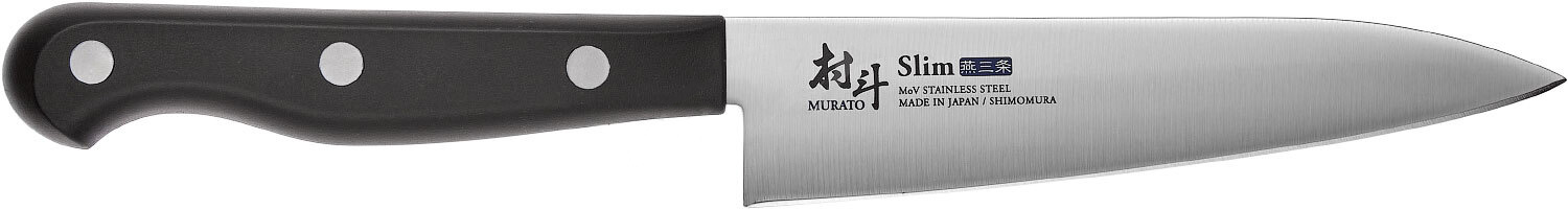 

Нож кухонный Shimomura Slim Utility. Длина клинка - 125 мм (3989.00.51)