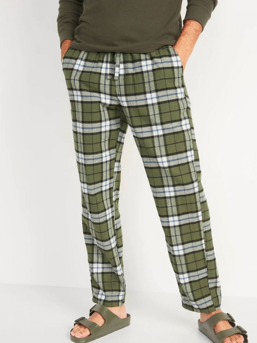 

Пижамные штаны Old Navy фланелевые 1159758569 (Зеленый, XXXL)