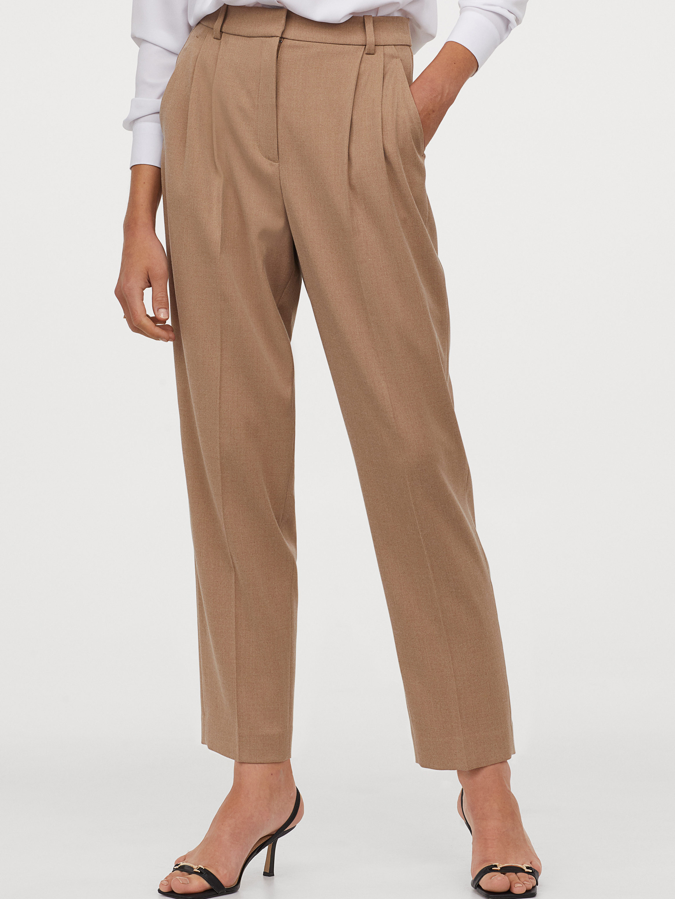 

Брюки H&M 060895610 40 Бежевые
