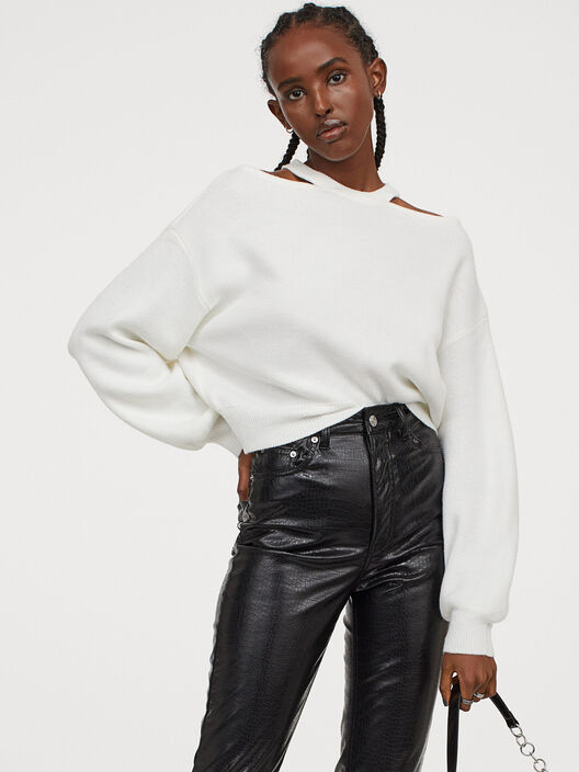 

Джемпер H&M 060905852_white S Белый