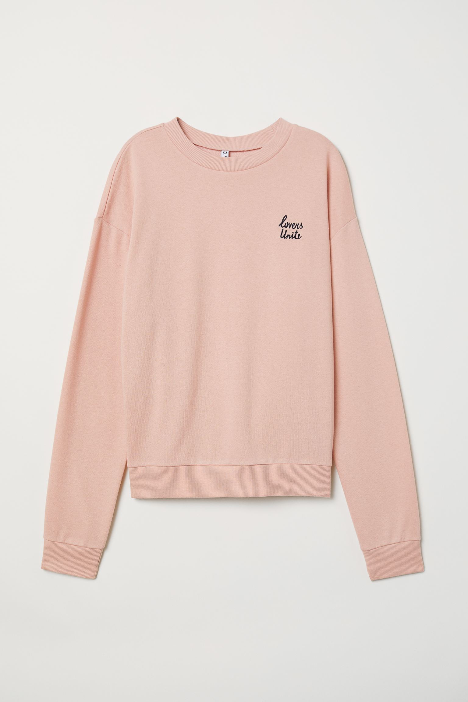 

Свитшот H&M S пудровый 1512677930
