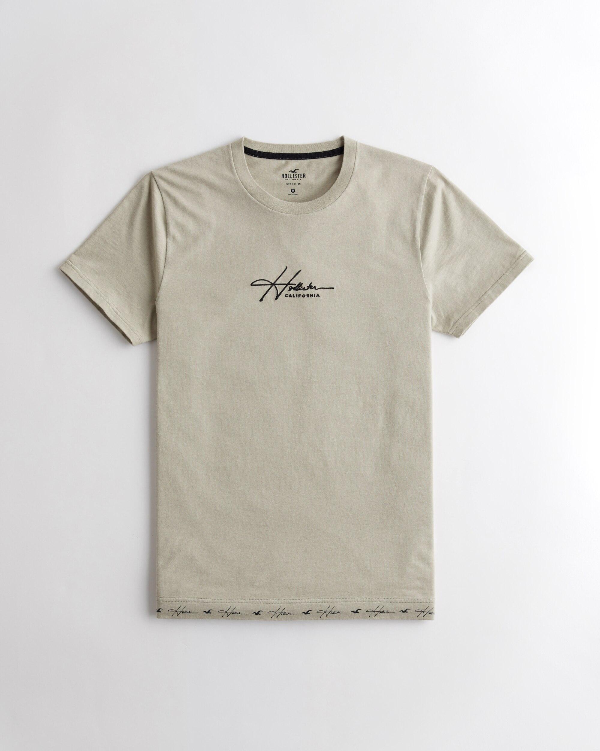 

Футболка Hollister HC8962M  Светло-зелёный, Футболка Hollister HC8962M M Светло-зелёный