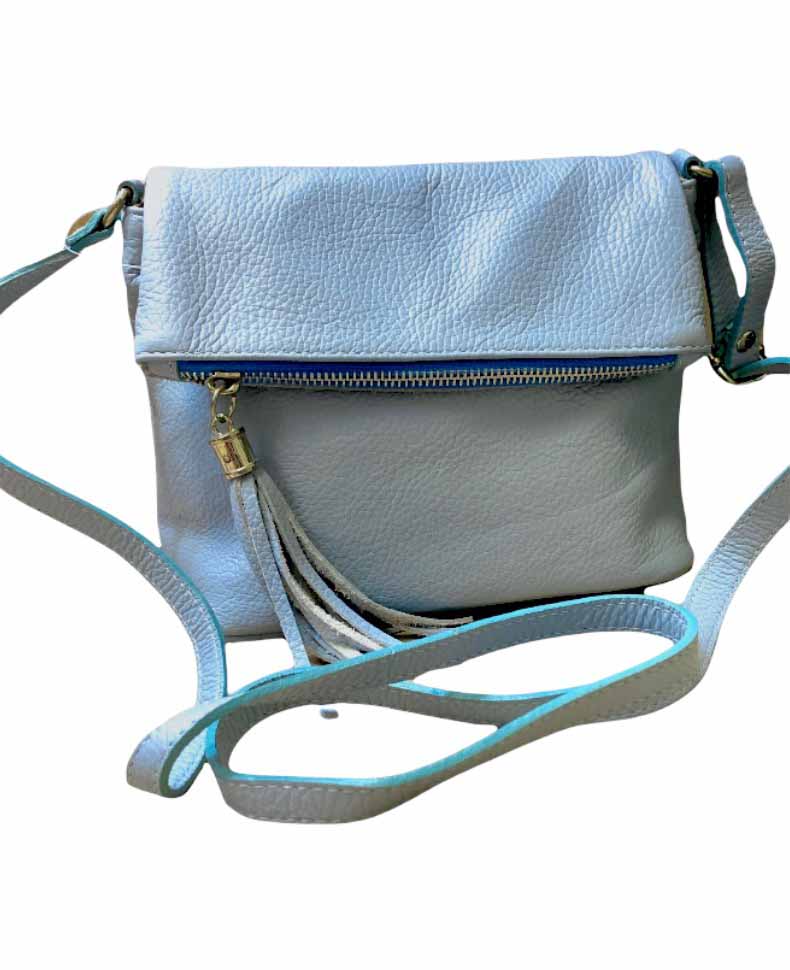 

Клатч Italian Bags 1144_sky Кожаный Синий